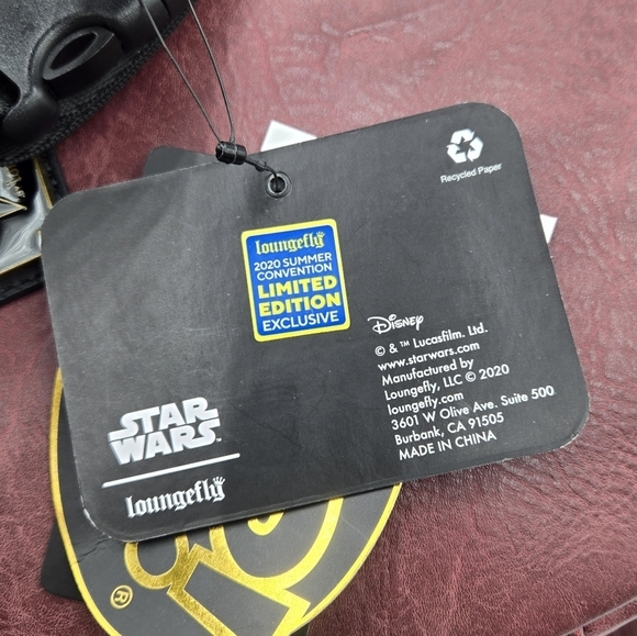 Loungeflt Star Wars Slave 1 Sling Bag Backpack 2020 Con Exclusive Funko Pop - Picture 10 of 12